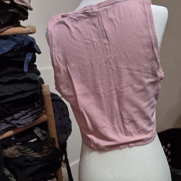 Ryderwear Blush Pink Crop Top - Picture 2 of 7